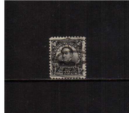 view larger image for Early Issues To 1906 Early Issues To 1906: SG Number 317 / Scott Number $1 David A. Farragut (1902) - 
A superb fine used stamp with crisp impression.