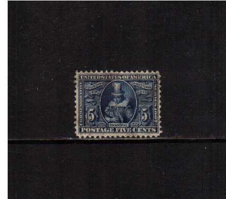 view larger image for Commemoratives 1907 Jamestown - Early Period Commemoratives: SG Number 337 / Scott Number 5c (1907) - Princess Pocahontas. A superb fine used single