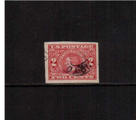 view larger image for Commemoratives 1909 Commemoratives - Early Period Commemoratives: SG Number 378 / Scott Number 2c Alaska-Yukon - Imperforate (1909) - Superb fine used single