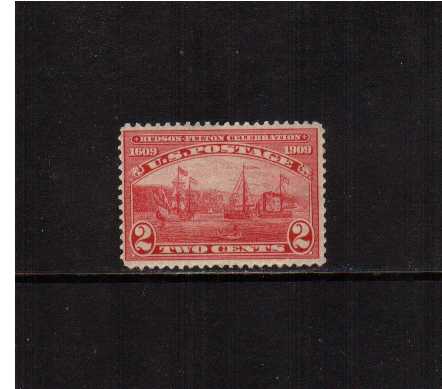view larger image for Commemoratives 1909 Commemoratives - Early Period Commemoratives: SG Number 379 / Scott Number 2c Hudson-Fulton (1909) - Superb unmounted mint