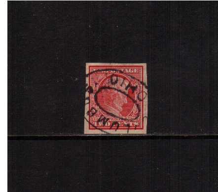 view larger image for Commemoratives 1909 Commemoratives - Early Period Commemoratives: SG Number 375 / Scott Number 2c Lincoln - Imperforate (1909) - Superb fine used single