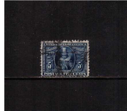 view larger image for Commemoratives 1907 Jamestown - Early Period Commemoratives: SG Number 337 / Scott Number 5c (1907) - Princess Pocahontas. A fine used single.