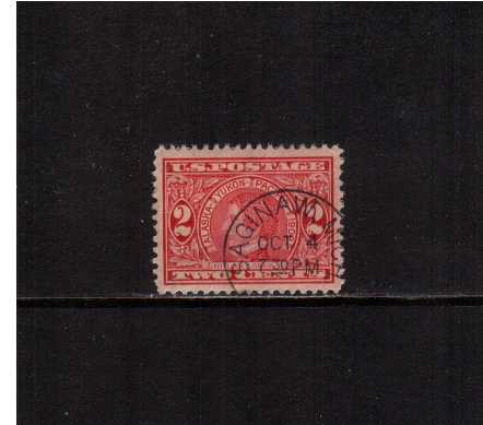 view larger image for Commemoratives 1909 Commemoratives - Early Period Commemoratives: SG Number 377 / Scott Number 2c Alaska-Yukon (1909) - A superb fine used stamp cancelled with a crisp circular date stamp.