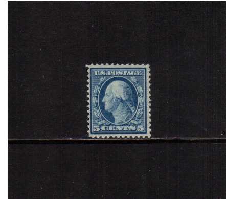 view larger image for The Washington - Franklin Issues 1908-1909 Double Line Wmk Perf 12: SG Number 342 / Scott Number 5c (1908) - George Washington<br/>
A superb unmounted mint stamp