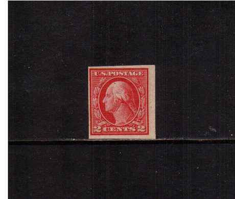 view larger image for The Washington - Franklin Issues 1912 Single Line - Imperforate: SG Number 418 / Scott Number 2c (1912) - George Washington<br/>
A superb unmounted mint single