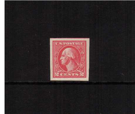 view larger image for The Washington - Franklin Issues 1918-1920 Offset Printings - Imperforate: SG Number 541 / Scott Number 2c Carmine - Type Va (1918) - George Washington<br/>
A superb unmounted mint single