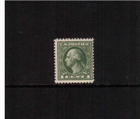view larger image for The Washington - Franklin Issues 1919 Offset Printing - Perf 12�: SG Number 545 / Scott Number 1c Gray Green (1919) - George Washington<br/>
A superb unmounted mint single