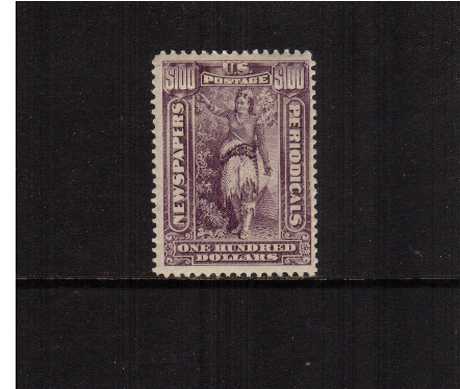 view larger image for  : SG Number  / Scott Number PR125 (1895) - A good lightly mounted mint stamp