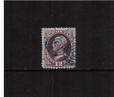 view larger image for  : SG Number  / Scott Number 151 (1870) - A superb fine used stamp cancelled with two strikes of a Blue target cancel and the benefit of a PSE certificate.