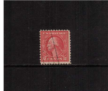 view larger image for  : SG Number 507 / Scott Number 500 (1917) - George Washington<br/>
A superb fine used single with the benefit of an APS certificate.

