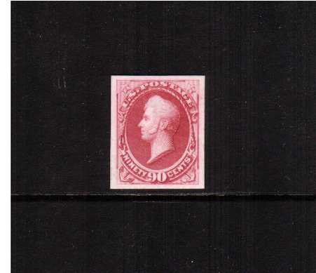 view larger image for  : SG Number 168P / Scott Number 166 (P4) (1873) - A superb crisp plate proof on thick card, very bright and fresh!