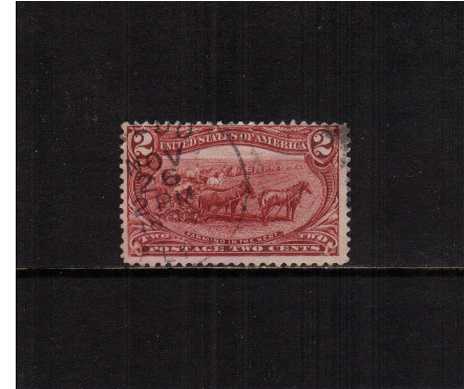 view larger image for Commemoratives 1898 Transmiss - Early Period Commemoratives: SG Number 292 / Scott Number 2c Farming (1898) - A good fine used single