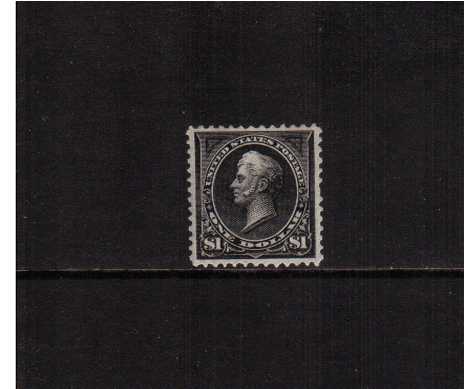 view larger image for  : SG Number 279 / Scott Number 276 (1895) - A fine lightly mounted mint stamp with a shortish perferation at right.