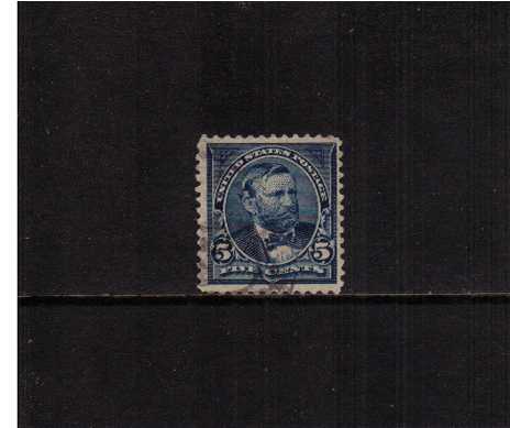 view larger image for Early Issues To 1906 Early Issues To 1906: SG Number 286 / Scott Number 5c Ulysses S. Grant (1898) - A good fine used single.