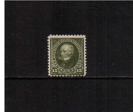 view larger image for Early Issues To 1906 Early Issues To 1906: SG Number 290 / Scott Number 15c Clay (1898) - A fine lightly mounted mint stamp centered low just clear of the perforations.