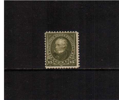 view larger image for Early Issues To 1906 Early Issues To 1906: SG Number 290 / Scott Number 15c Clay (1898) - A fine very lightly mounted mint stamp with just a trace of a hinge.