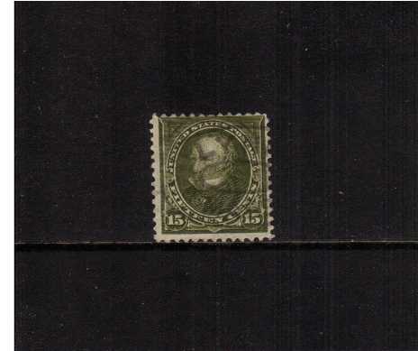 view larger image for Early Issues To 1906 Early Issues To 1906: SG Number 290 / Scott Number 15c Clay (1898) - A good fine used stamp.
