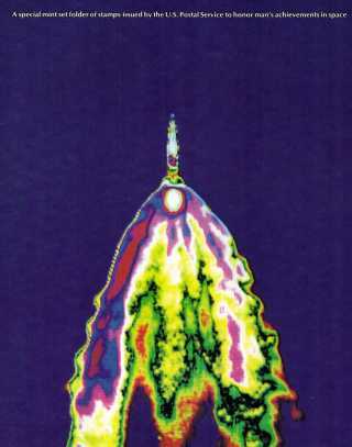view larger image for : SG Number / Scott Number (1981) - Space Achievement Folder