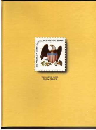 view larger image for Special Packs + Books Special Packs + Books: SG Number  / Scott Number United States Postal Service Special Hardbound Book (1981) - The Americana Series<br/>
Issues of 1975-1981