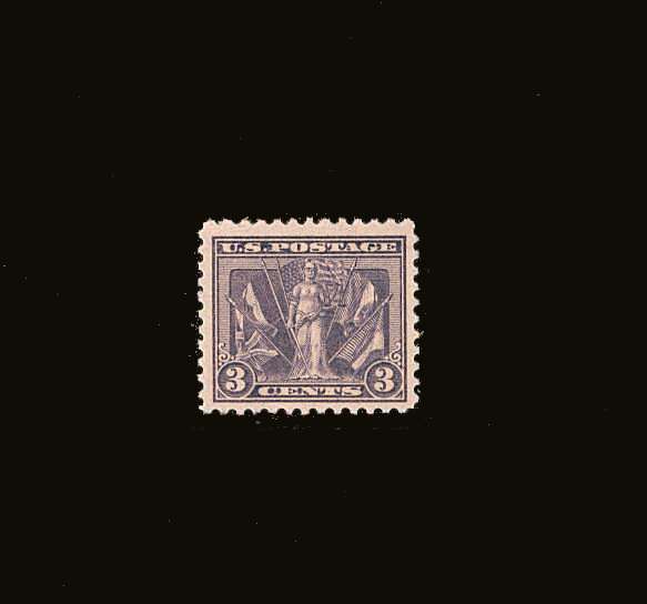 view larger image for Commemoratives 1919 Victory - Early Period Commemoratives: SG Number 546 / Scott Number 3c Victory Issue - World War I (1919) - 3c Victory Issue - World War I<br/>
A superb unmounted mint stamp.
<br/><b>QJK</b>
