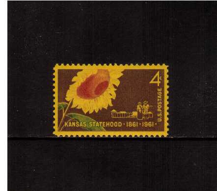 view larger image for  : SG Number 1182 / Scott Number 1183 (1961) - Kansas Statehood Centennial