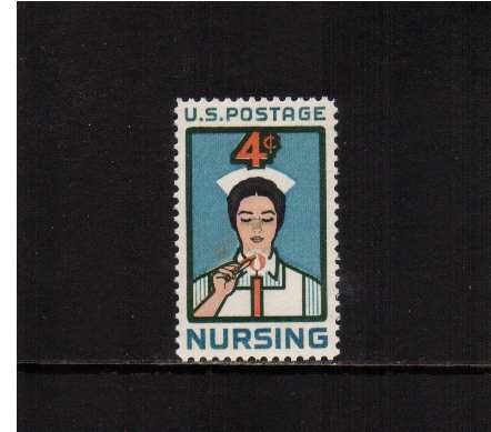 view larger image for  : SG Number 1189 / Scott Number 1190 (1961) - Nursing