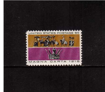 view larger image for  : SG Number 1247 / Scott Number 1265 (1965) - Magna Carta