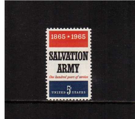 view larger image for  : SG Number 1249 / Scott Number 1267 (1965) - Salvation Army