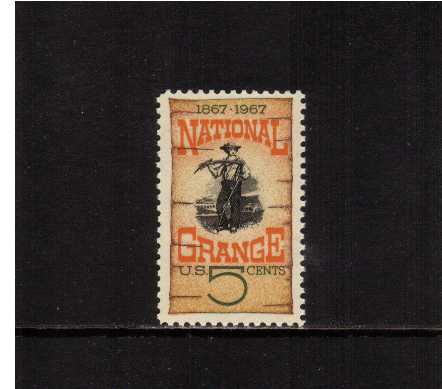 view larger image for  : SG Number 1303 / Scott Number 1323 (1967) - National Grange