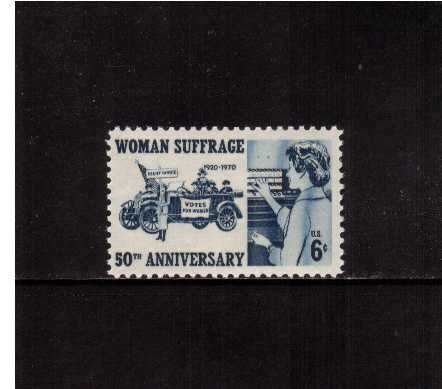 view larger image for  : SG Number 1402 / Scott Number 1406 (1970) - 50th Anniversary of Women Suffrage