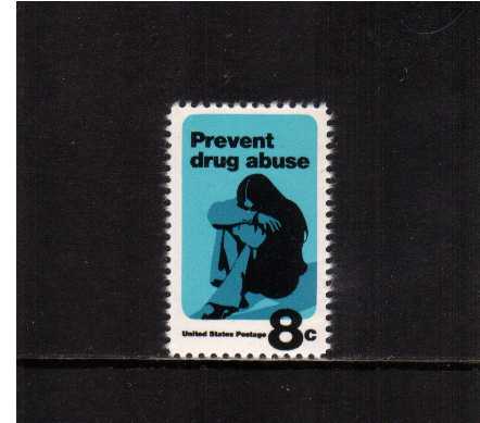 view larger image for  : SG Number 1441 / Scott Number 1438 (1971) - Prevent Drug Abuse