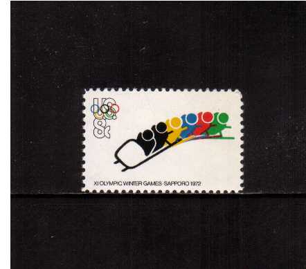 view larger image for  : SG Number 1465 / Scott Number 1461 (1972) - Olympics - Bobsleighing