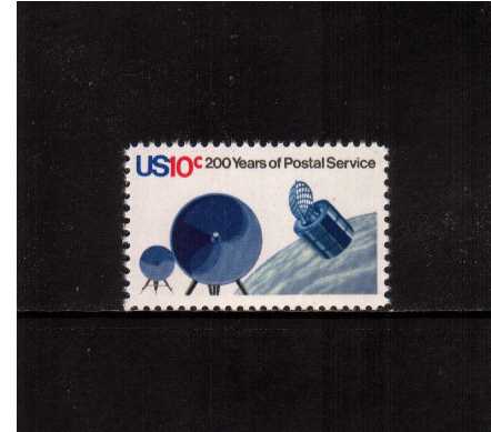 view larger image for  : SG Number 1574 / Scott Number 1575 (1975) - Postal Service - Satellite