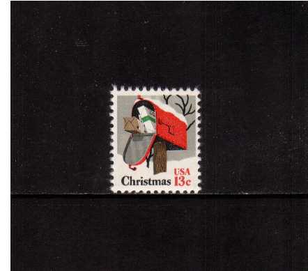 view larger image for  : SG Number 1706 / Scott Number 1730 (1977) - Christmas, Mailbox