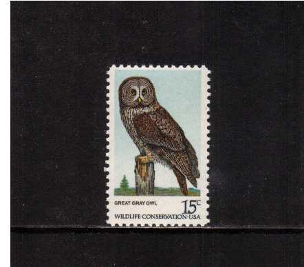view larger image for  : SG Number 1731 / Scott Number 1760 (1978) - Wildlife - Great Grey Owl