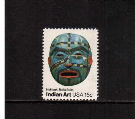 view larger image for  : SG Number 1807 / Scott Number 1834 (1980) - Indian Masks - Heiltsuk Bella Bella