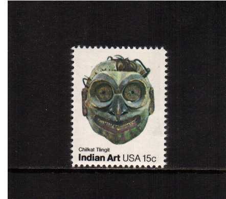 view larger image for  : SG Number 1808 / Scott Number 1835 (1980) - Indian Masks - Chilkat Tlingit