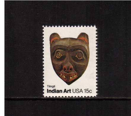 view larger image for  : SG Number 1809 / Scott Number 1836 (1980) - Indian Masks - Tlingit