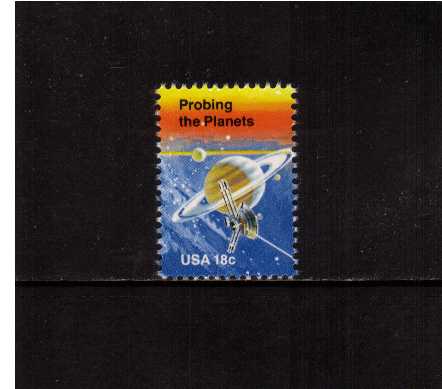 view larger image for  : SG Number 1890 / Scott Number 1916 (1981) - Space Achievement - Probing the Planets