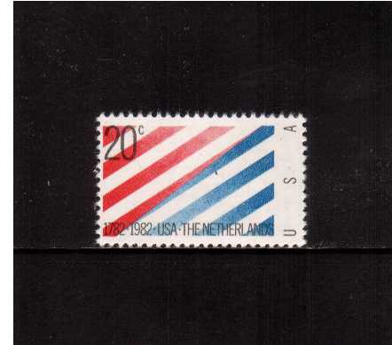 view larger image for  : SG Number 1980 / Scott Number 2003 (1982) - U.S. & Netherlands