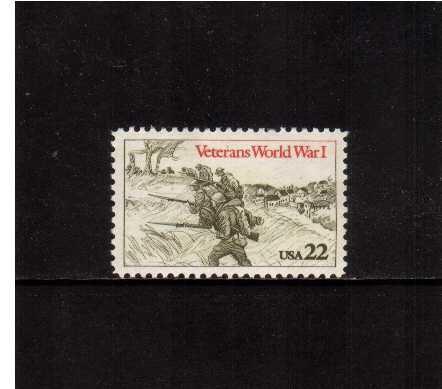 view larger image for  : SG Number 2193 / Scott Number 2154 (1985) - World War I Veterans