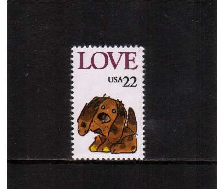 view larger image for  : SG Number 2213 / Scott Number 2202 (1986) - Love