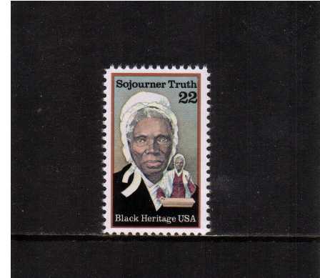 view larger image for  : SG Number 2214 / Scott Number 2203 (1986) - Black Heritage Series - Sojourner Truth