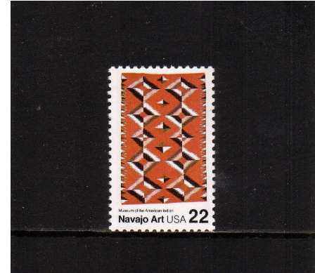 view larger image for  : SG Number 2230 / Scott Number 2236 (1986) - Navajo Art - Blankets