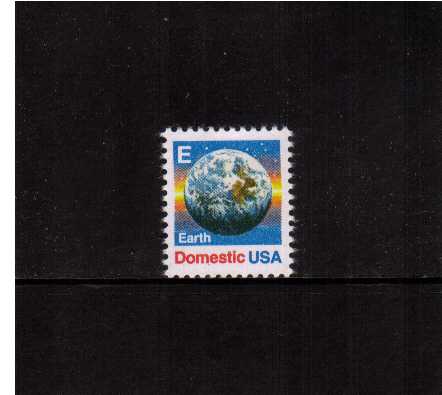 view larger image for  : SG Number 2341 / Scott Number 2277 (1988) - 'E' Earth Issue<br/>
Sheet stamp