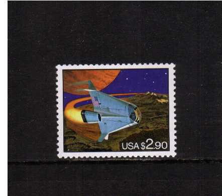 view larger image for  : SG Number 2813 / Scott Number 2543 (1993) - Space Vehicle - Priority Mail