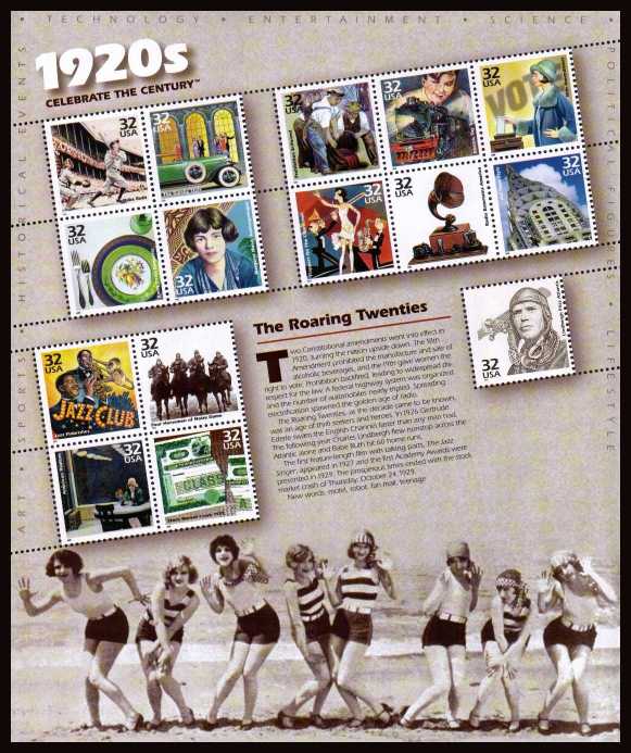View USA Stamps Random Selection: 3184 - 1998