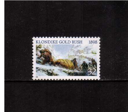 view larger image for  : SG Number 3475 / Scott Number 3235 (1998) - Klondike Gold Rush Centennial