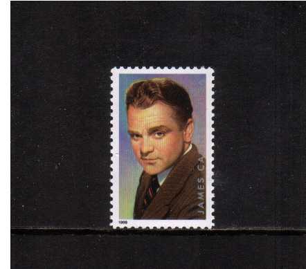 view larger image for  : SG Number 3635 / Scott Number 3329 (1999) - Legends of Hollywood - James Cagney