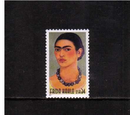 view larger image for  : SG Number 3978 / Scott Number 3509 (2001) - Frida Kahlo - Painter